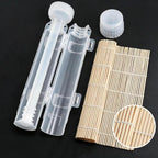 Sushi Making Kit, Upgraded 11.8 Inches Sushi Roller, Sushi Rolling Mat Sushi Maker Sushi Kit, Sushi Bazooka Easy Made Sushi