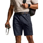 Cqr Men'S Flex Casual Cargo Shorts, Lightweight Water Resistant Golf Shorts, Stretch Tactical Work Shorts With Multi-Pocket