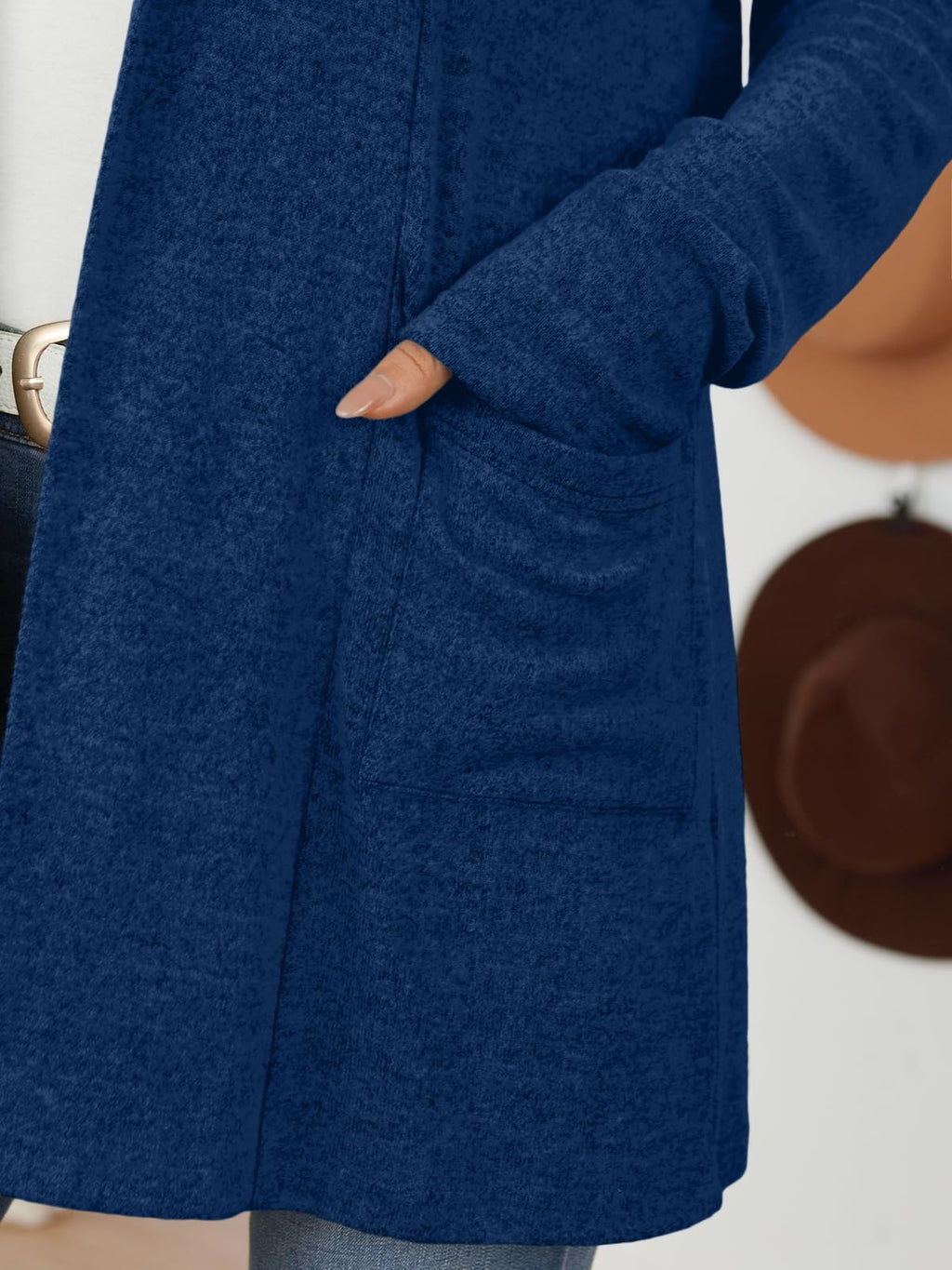 LILLUSORY Cardigan for Women Lightweight Cardigans Fall Fashion Outfits | Open Front Long Cardigan with Pockets, Business Casual Travel Outfits