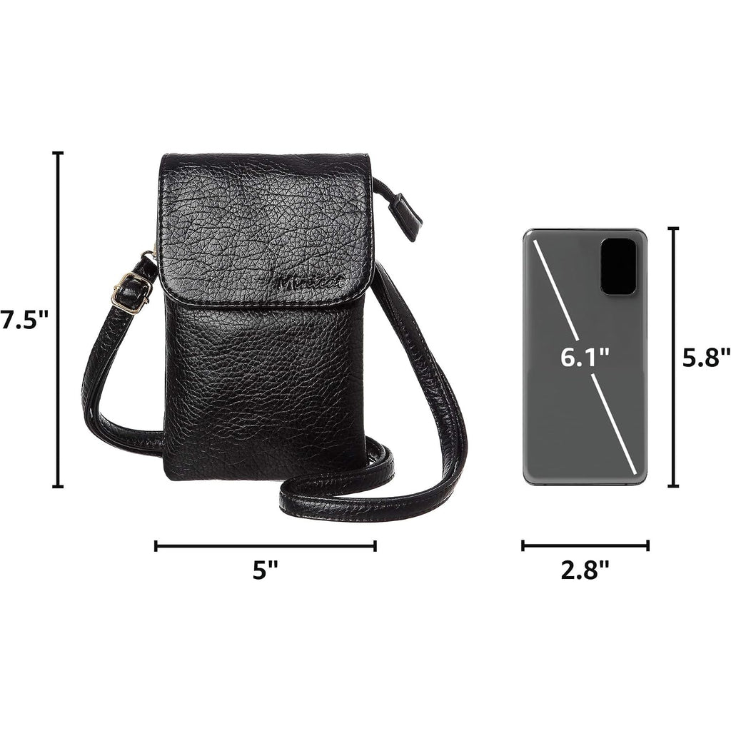 Minicat Small Crossbody Bags For Women Cell Phone Bag Vegan Leather Cross Body Purse Wallet Travel Shopping Everyday Use