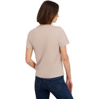 Spyder Women's Floral Eco Friendly Graphic Short Sleeve Tee T-Shirt Mushroom