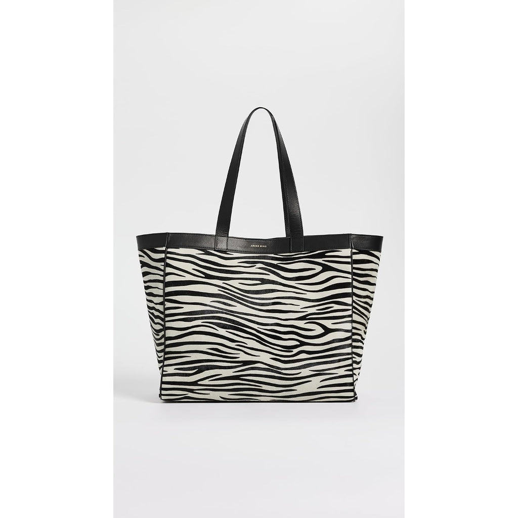Anine Bing Women'S Medium Rio Zebra Tote