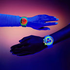 Swatch Big Bold Chrono Unisex Watch Casual Polymer Transparent Quartz Waterproof