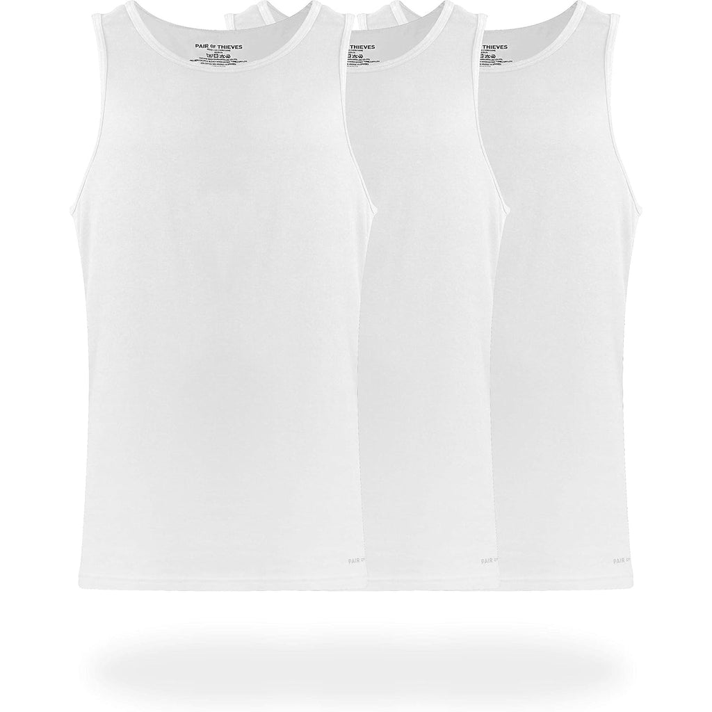 Pair Of Thieves Men Super Soft Tank Top | Undershirt For Men | Soft, Breathable, Cotton Blend Fabric | Layering & Daily Wear