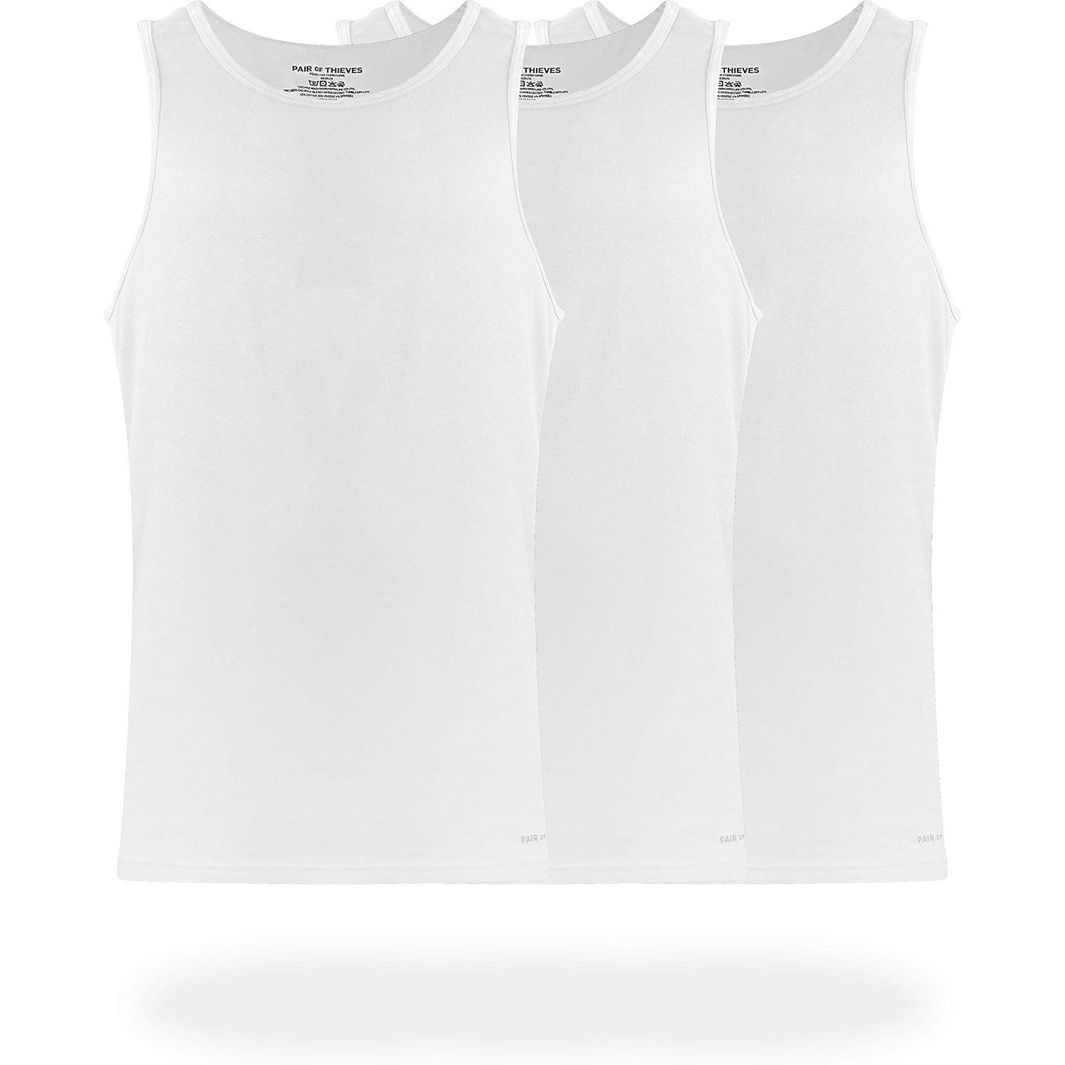 Pair Of Thieves Men Super Soft Tank Top | Undershirt For Men | Soft, Breathable, Cotton Blend Fabric | Layering & Daily Wear