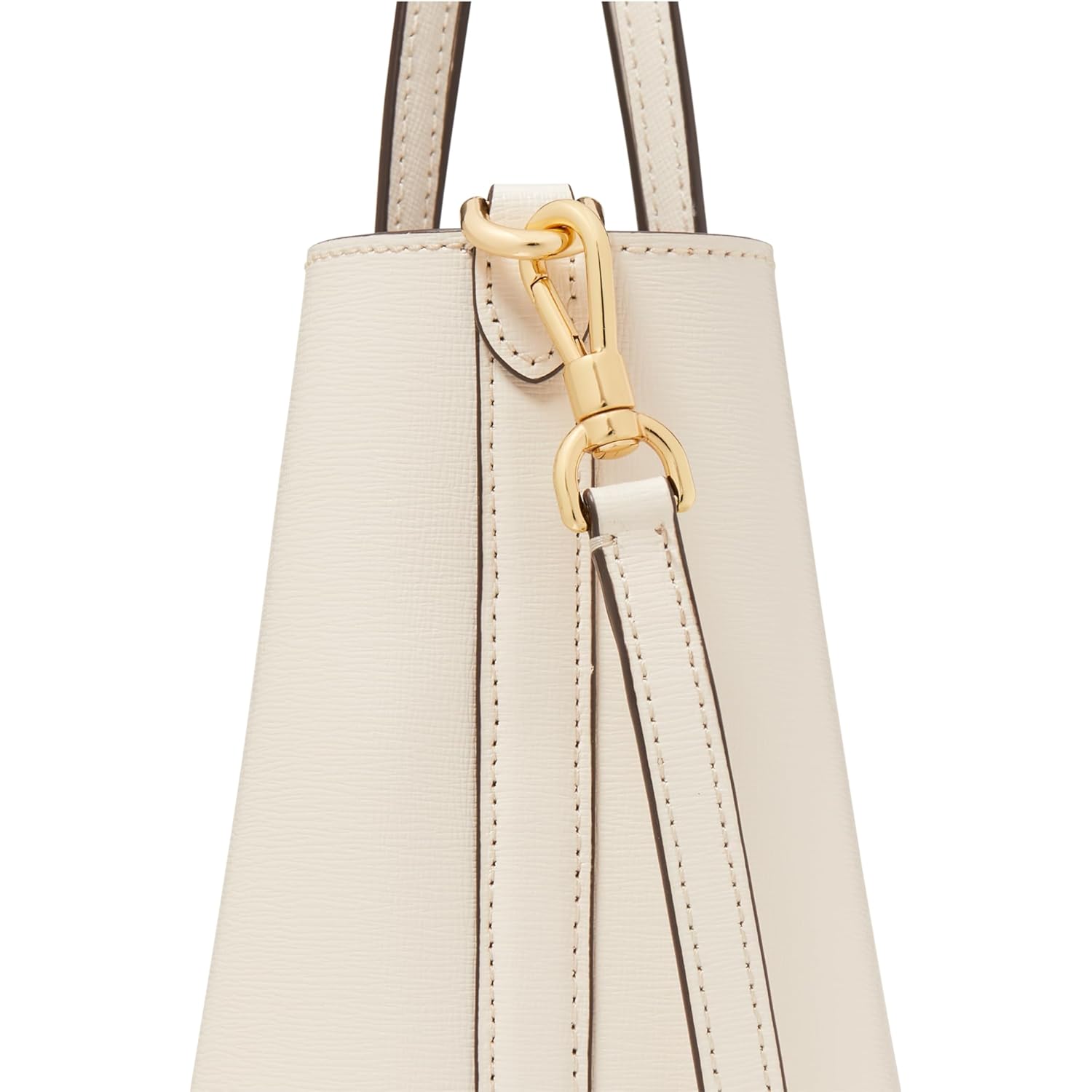 kate spade new york Medium Bleecker Saffiano Leather Crossbody, Parchment