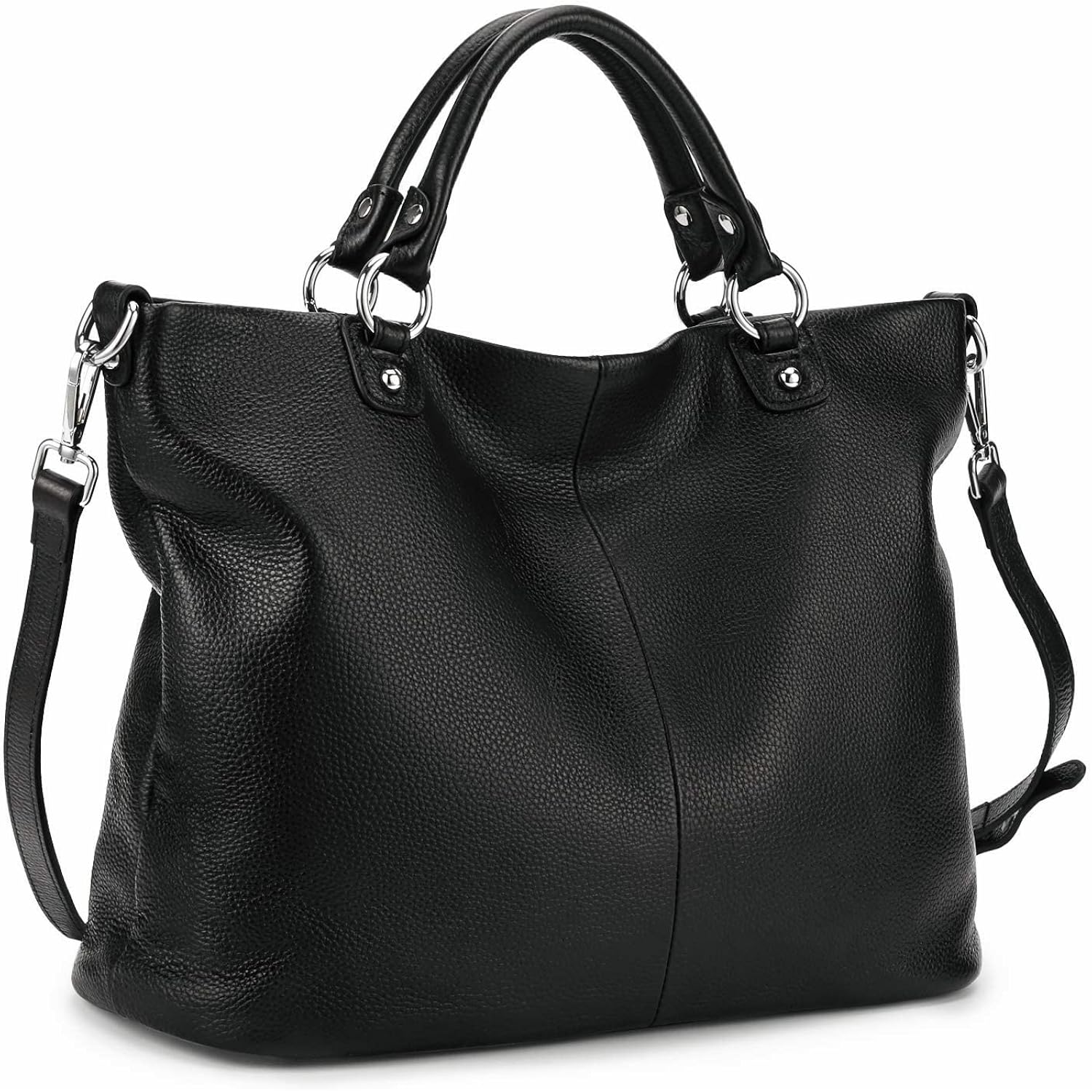 Kattee Women'S Soft Leather Tote Bag, Top Satchel Purses And Handbags