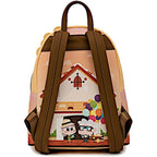 Loungefly Disney Pixar Up Working Buddies Womens Double Strap Shoulder Bag Purse,One Size