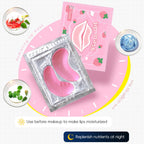 30 Pairs Eye Masks & Lip Masks, Under Eye Patches For Puffy Eyes, Moisturizing Lip Mask Pink Pads, Reducing Fine Lines, Bridal Shower Gifts, Graduation Gifts, Wedding Bridesmaid Gifts, Bulk Gifts