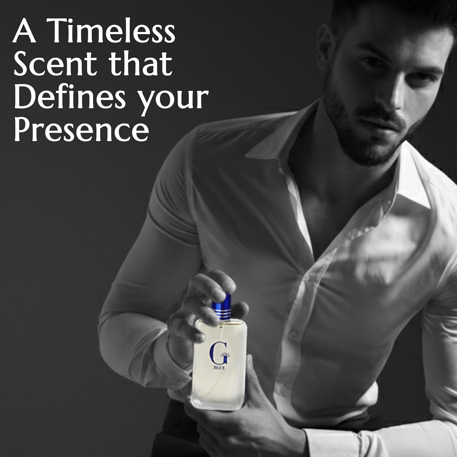 PB ParfumsBelcam G Eau Blue Eau de Toilette Spray – Men’s Cologne, Long-Lasting Summer Fragrance for Men and Teen Boys, Perfume para Hombre – 3.4 Fl Oz – Fresh Blue Scent