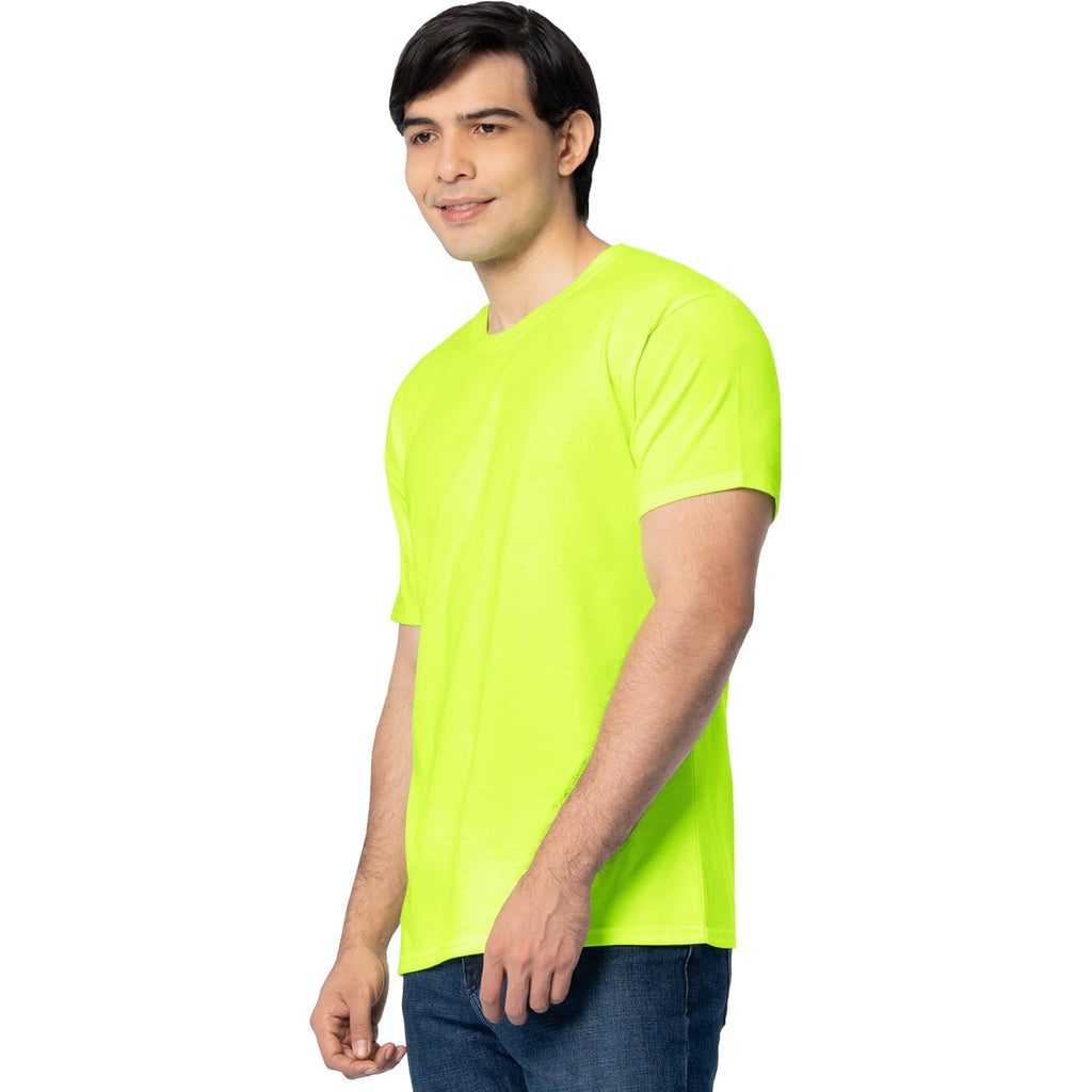 Fruit Of The Loom Men'S Eversoft Cotton Short Sleeve T-Shirts, 2 Pack
