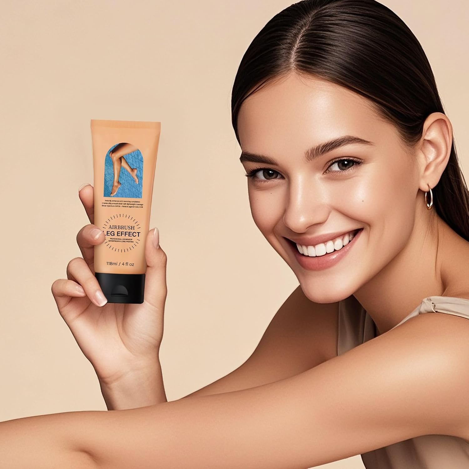 Leg Makeup Waterproof No Transfer,Legs Body Coverage Scar Tattoo Cover Up Makeup Waterproof Long Last Concealer for All Skin Tones. (1# Fairest Glow)