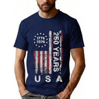 250 Anniversary Usa Shirts: 1776-2026 250Th Birthday Patriotic American Flag T-Shirt 4Th Of July Shirt