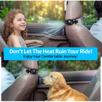 Car Seat Fan For Driver & Backseat - 2026 Upgraded Mini Portable Usb Back Cooling Fan Kids Baby Quiet Headrest Neck Fan Accessories With 3 Adjustable Wind Speeds For Almost Vehicle Jeep Van Rv Truck