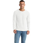 Nitagut Mens Waffle Crewneck Shirts Slim Fit Long Sleeve Casual T-Shirt