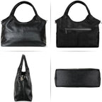 Medium Vegan Leather Purses For Women With Detachable Satchel Strap, Ladies Handbags, Tote Hobo Bags With Two-Handle