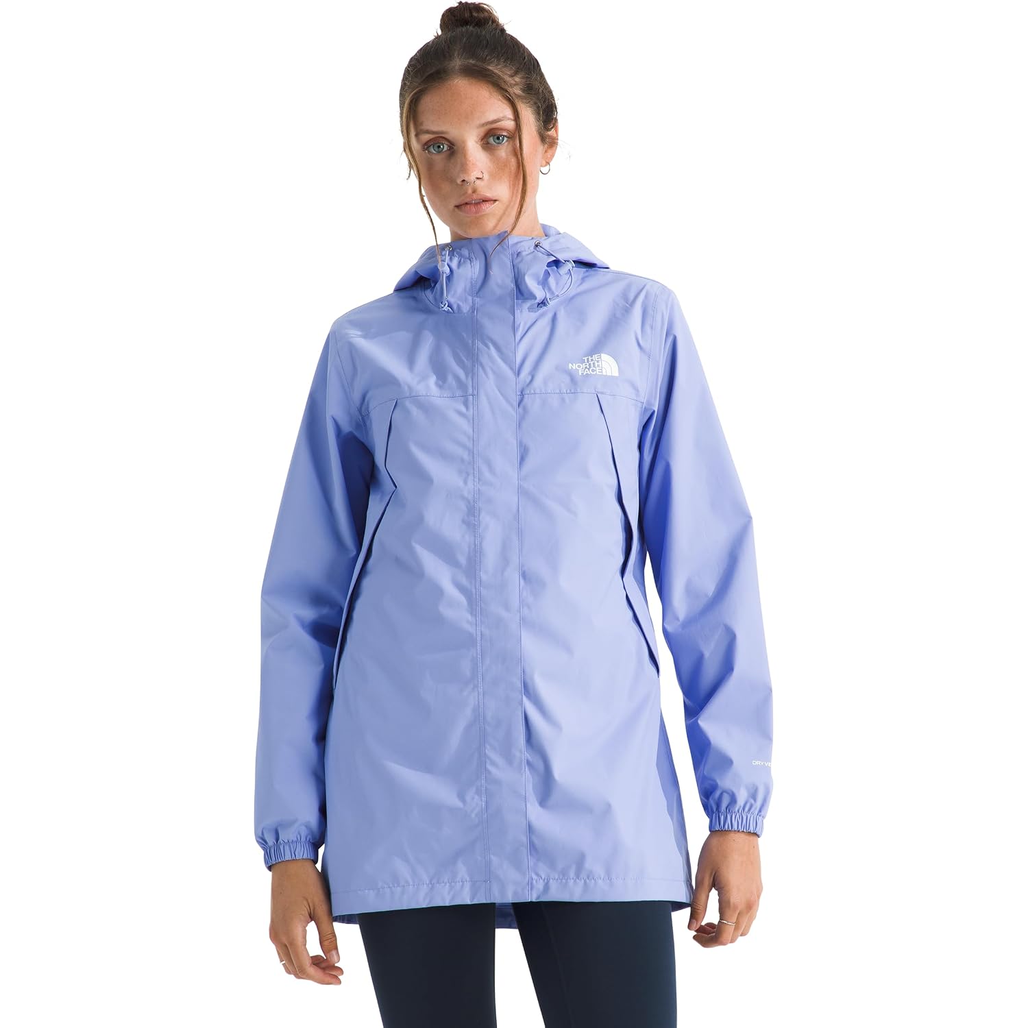 The North Face Women'S Antora Rain Parka | Breathable Waterproof Jacket, Seam Sealed, Adjustable Hood & Zip Hand Pockets