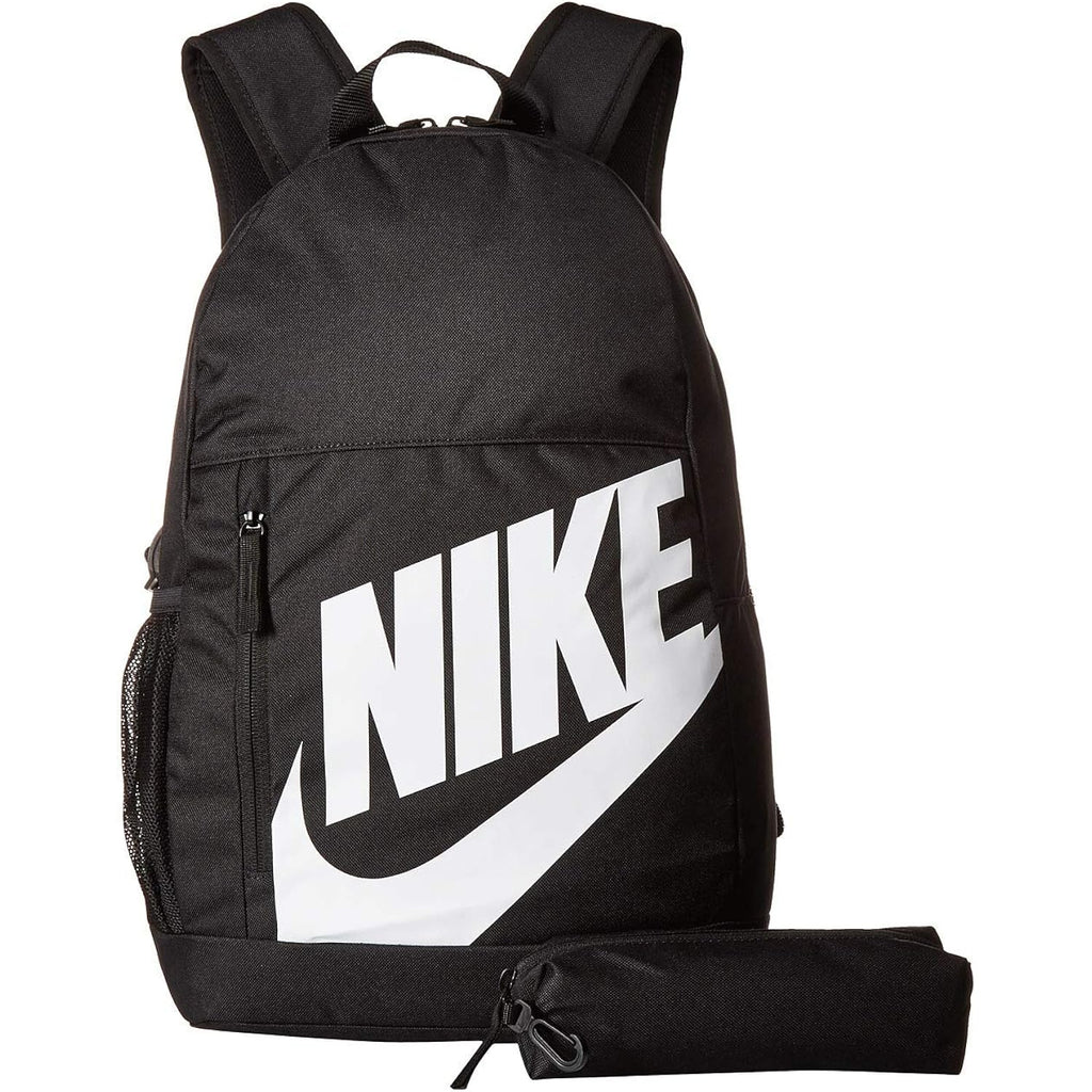 Nike Youth Elemental Backpack - Fall'19, Black/Black/White, Misc