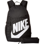 Nike Youth Elemental Backpack - Fall'19, Black/Black/White, Misc