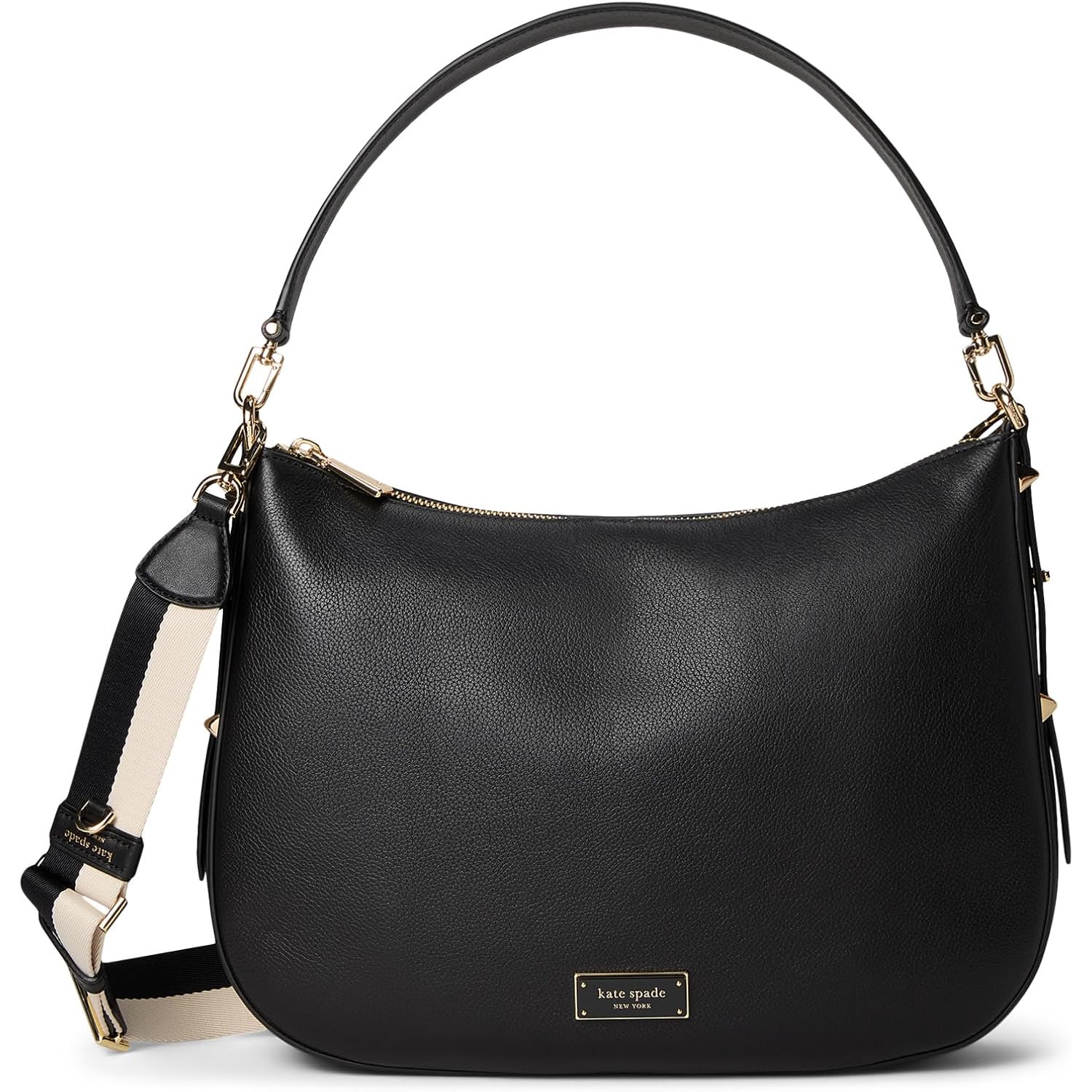 Kate Spade New York Womens Liv Pebbled Leather Large Hobo