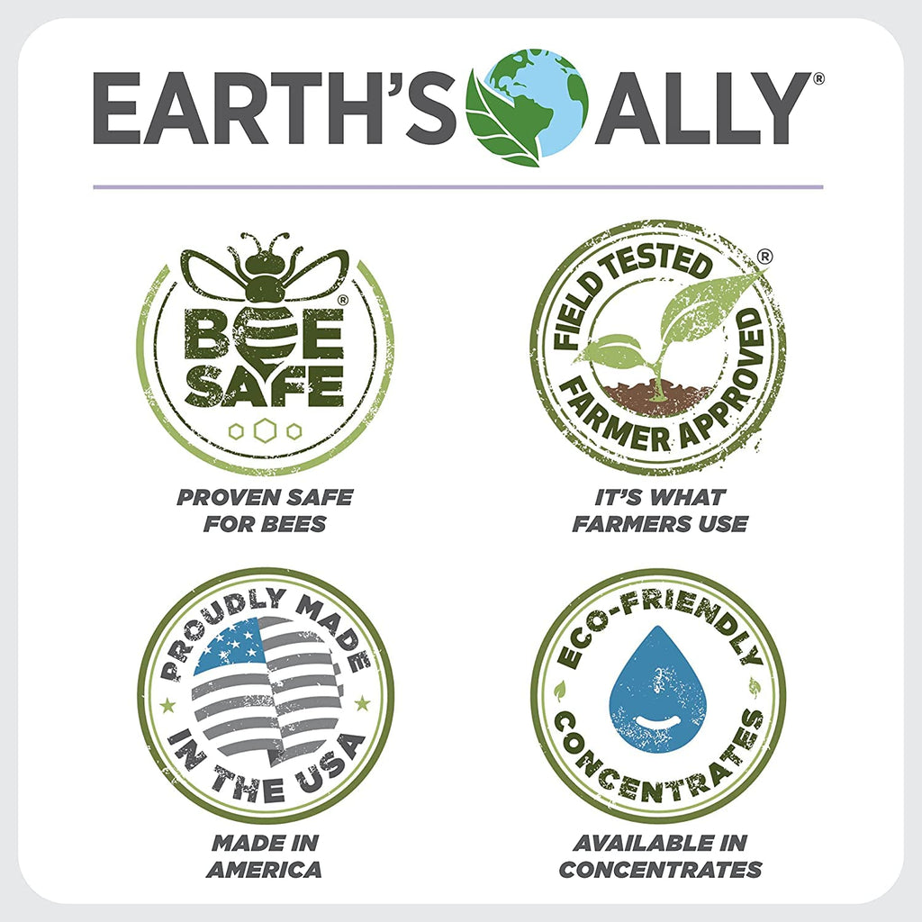 Earth'S Ally 3-In-1 Plant Spray For Pests & Disease, 32 Oz