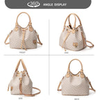 Bucket Purse For Women With Chic West Hobo Style | Drawstring Closure, Shoulder Handbag, Tote Purse, Pockets Design