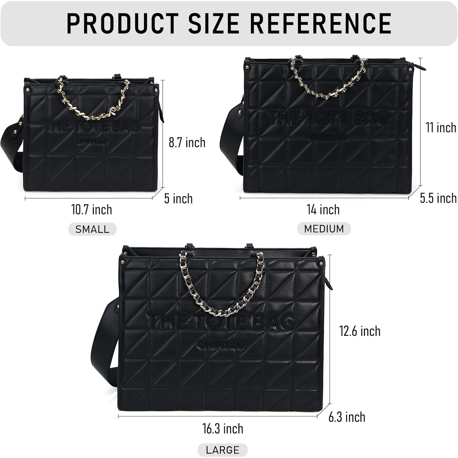 Chinllo Tote Bag for Women Top Handle Satchel Purse and Handbags with Shoulder Strap