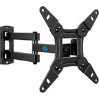 Pipishell Full Motion Tv Wall Mount For Echo Show 21/15 And 13-43 Inch Flat Curved Screen Tvs & Monitors, Max Vesa 200X200Mm Up To 44Lbs, Tv Mount Wall Bracket With Rotation Swivel Tilt Extension