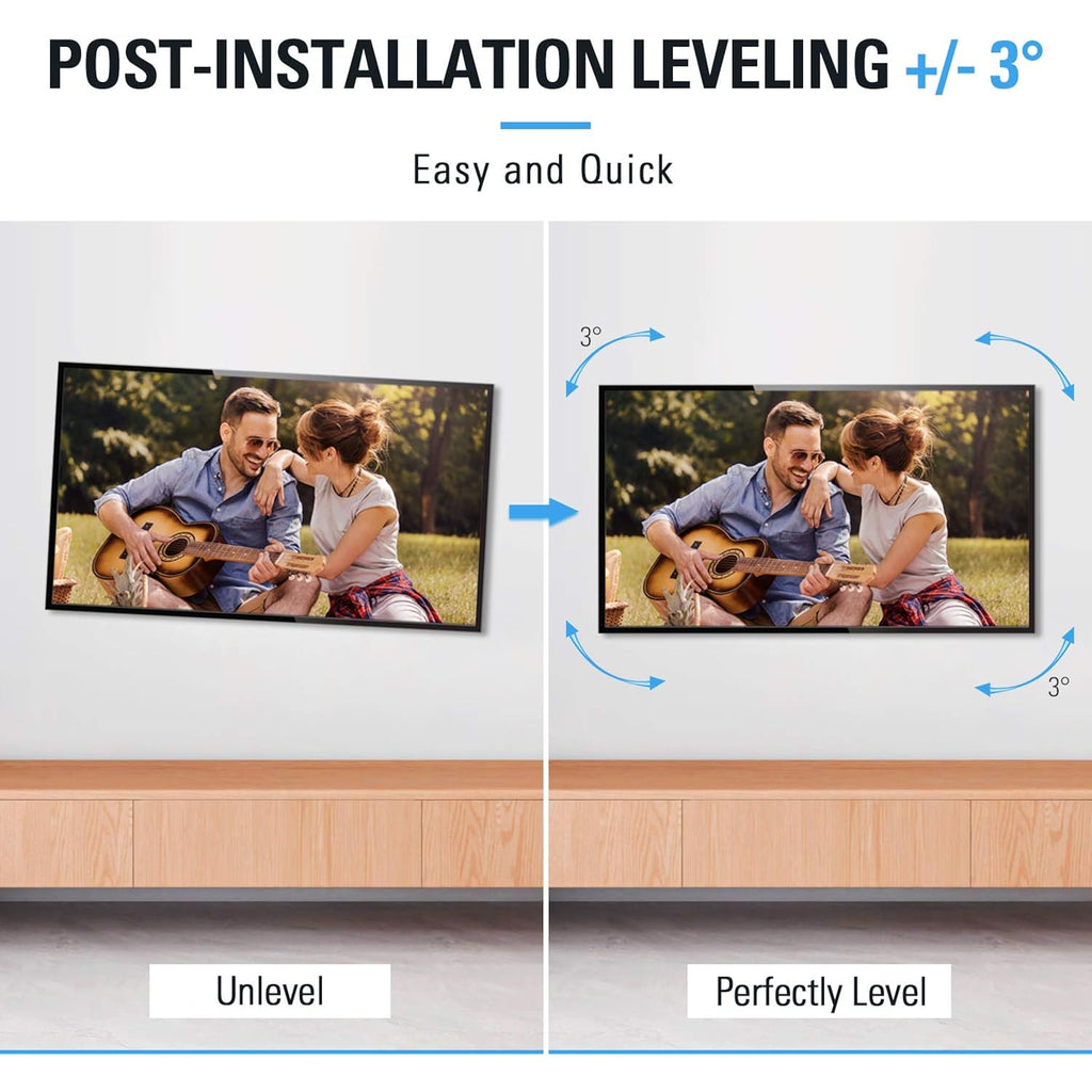 Mounting Dream Tv Wall Mount For Most 32-65 Inch Tv, Full Motion Tv Mount With Dual Arms, Wall Mount Bracket With Swivel And Tilt, Fits 16", 18", 24" Studs, Max Vesa 400X400Mm, 99 Lbs, Md2380-24K