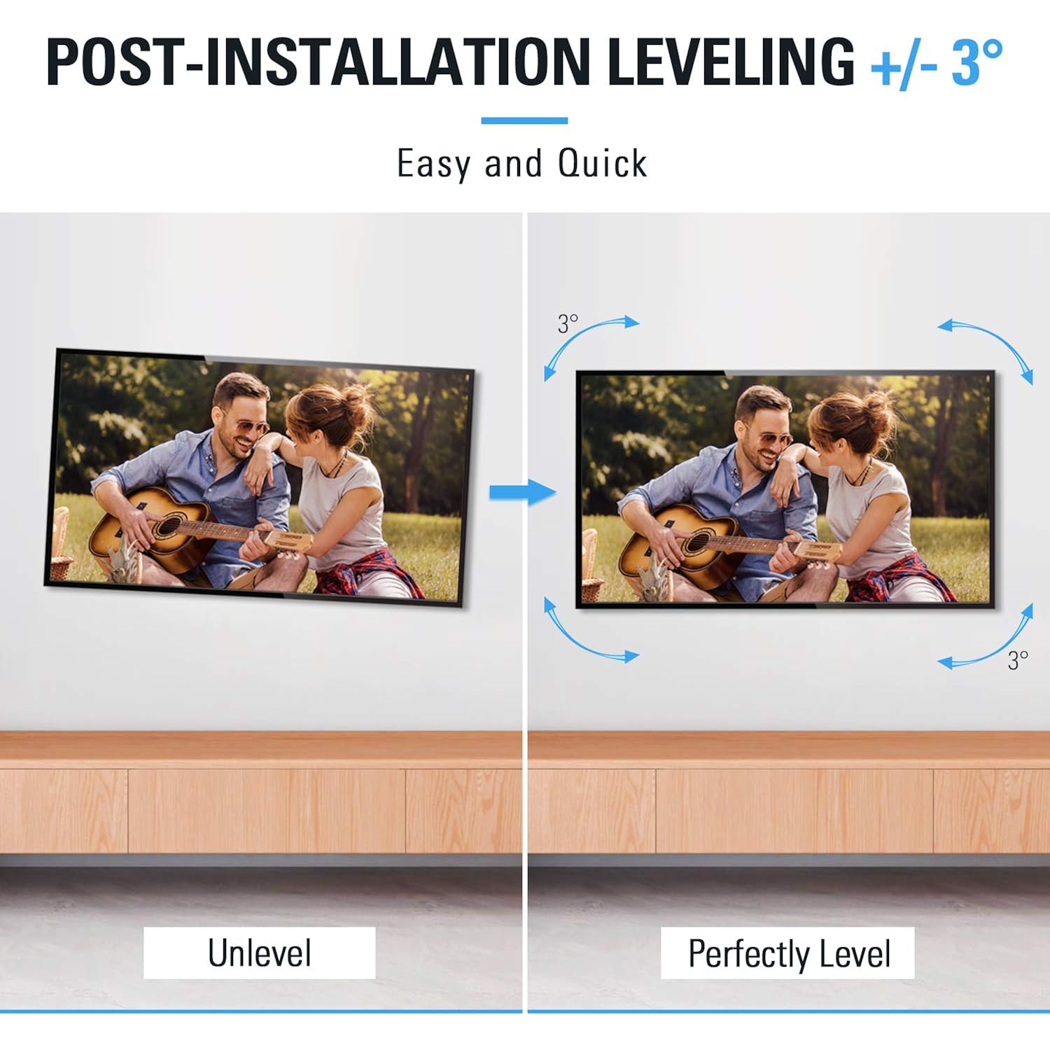 Mounting Dream Tv Wall Mount For Most 32-65 Inch Tv, Full Motion Tv Mount With Dual Arms, Wall Mount Bracket With Swivel And Tilt, Fits 16", 18", 24" Studs, Max Vesa 400X400Mm, 99 Lbs, Md2380-24K