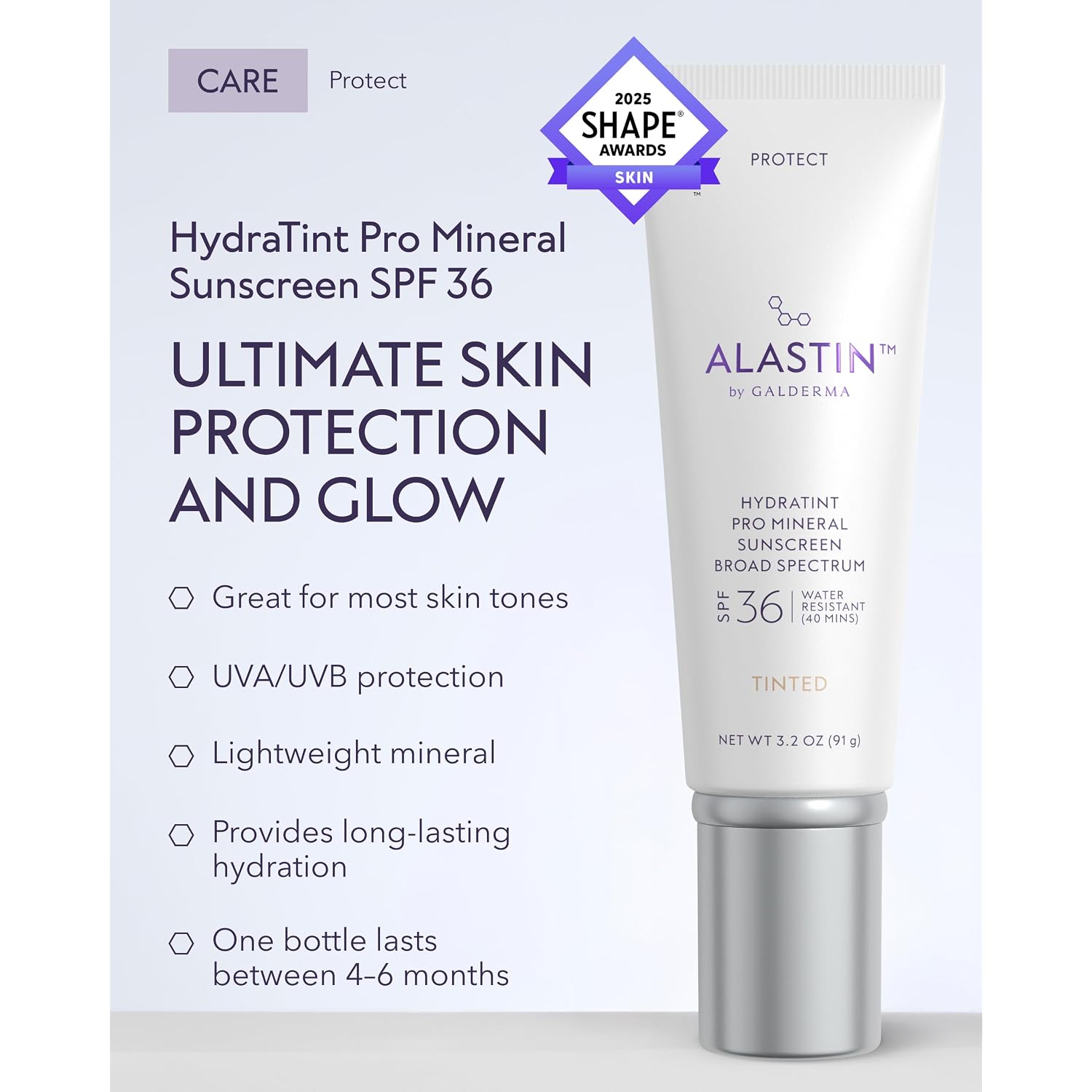 Alastin Skincare Hydratint Pro Mineral Tinted Sunscreen For Face & Neck With Spf 36 (3.2 Oz) 2-In-1 Tinted Daily Moisturizing Sunblock | Fragrance-Free, Water-Resistant