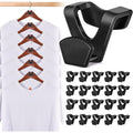 House Day Space Saving Hanger Hooks 60 Pack, Black Clothes Hanger Connector Hooks, Heavy Duty Hanger Hooks Space Saver, Premium College Dorm Room Essentials, Good Closet Organizers And Storage