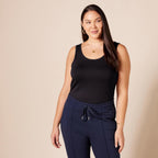 Women's Slim-Fit Scoop Neck Tank Top, Pack of 2