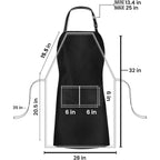 Utopia Kitchen 10 Pack Bib Apron Adjustable With 2 Pockets, Water And Oil Resistant, Cooking Kitchen Chef Apron For Women Men