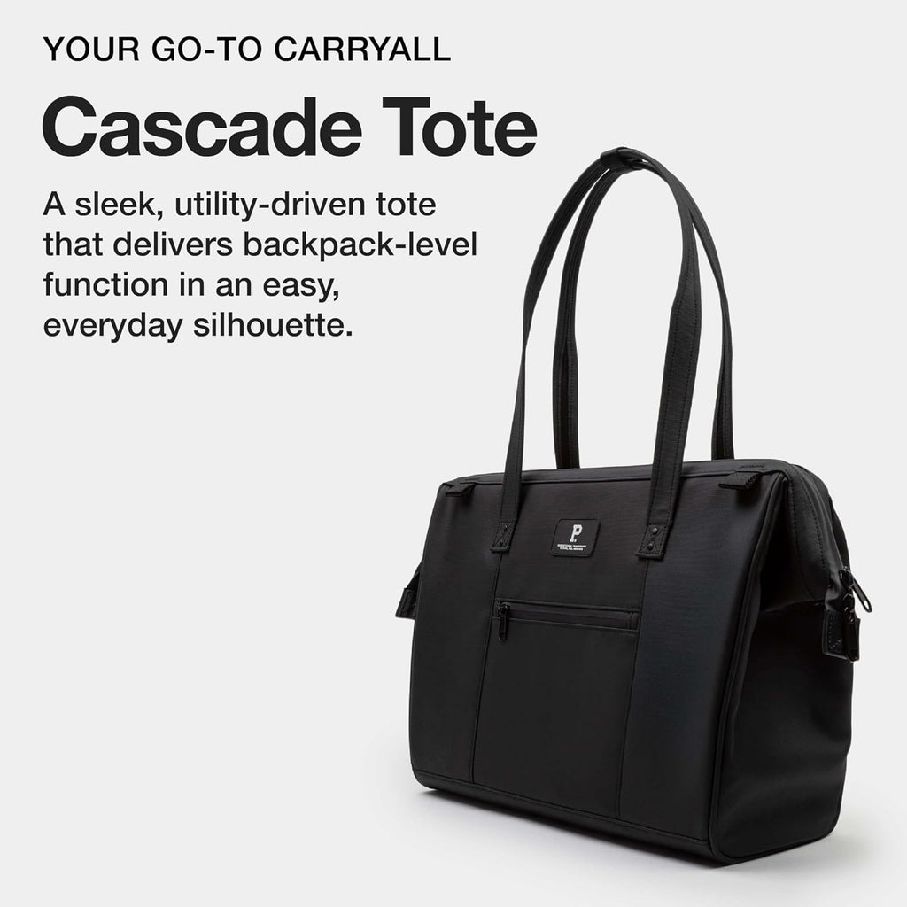 Portland Gear Cascade Tote Bag, Weatherproof Construction Travel Work Bag, Interior Organization Pockets, 20.5L