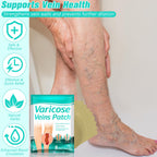 LegRenew Varicose Veins Patch,Professional Relief for Varicose Veins in The Legs，Natural Improvement Spider Veins Patch（2PCS