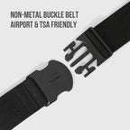 Whippy Mens Elastic Stretch Belt Unisex Adventure Web Belt For Women Men With Non-Metal Buckle Adjustable Belts