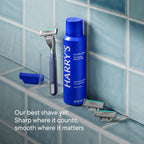 Harry's Plus Razor Refills - 10 Razor Blade Cartridges, Compact Cartridge Design for Precise Control, Shaving Kit for Men Only Compatible with Harry's Plus Handles