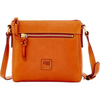 Dooney & Bourke Women'S Crossbody Bags, Florentine Leather Allison Purse With Zipper Pockets And Adjustable Shoulder Strap