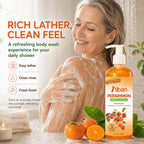 Persimmon Body Wash For Old People Smell, Odor Control, 10.1 Fl Oz