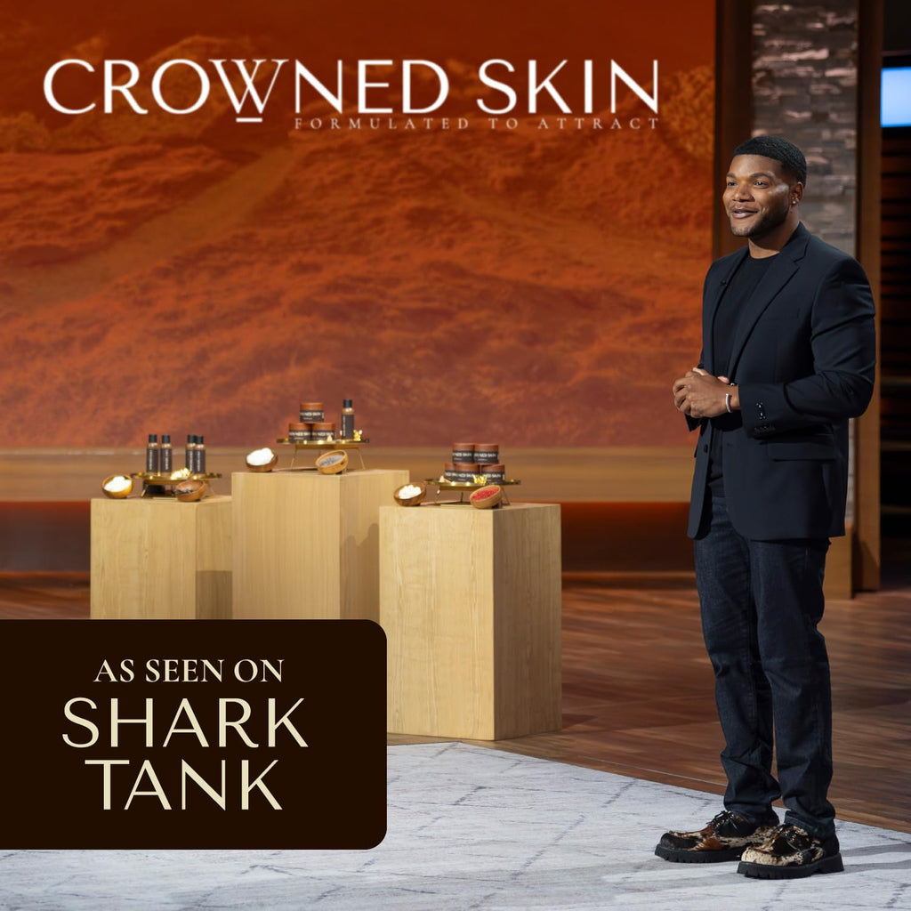 Crowned Skin Empire Body Butter Cologne For Men | Smoky Citrus Musk | As Seen On Shark Tank | Scented With Lemon & Lavender | Infused With Natural Shea & Mango Butters | All-Day Fragrance | 4.4Oz