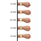 Michael Kors Women'S Mk Empire, Rectangular Stainless Steel Watch With Steel Or Leather Band