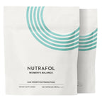 Nutrafol Women'S Balance Hair Growth Supplements, For Ages 45+, Clinically Proven For Visibly Thicker Hair And Scalp Coverage, Dermatologist Recommended - 2 Month Supply, 2 Refill Pouches