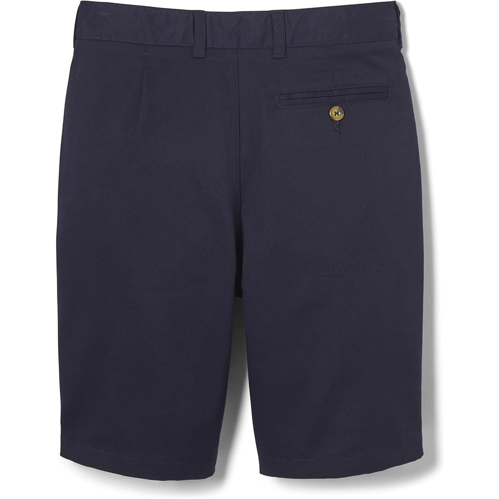 French Toast Men'S Flat Front Stretch Twill Short