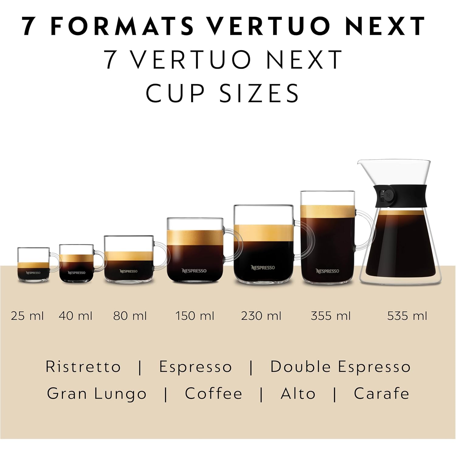 Nespresso Vertuo Next Coffee and Espresso Maker by Breville, with Aeroccino Milk Frother