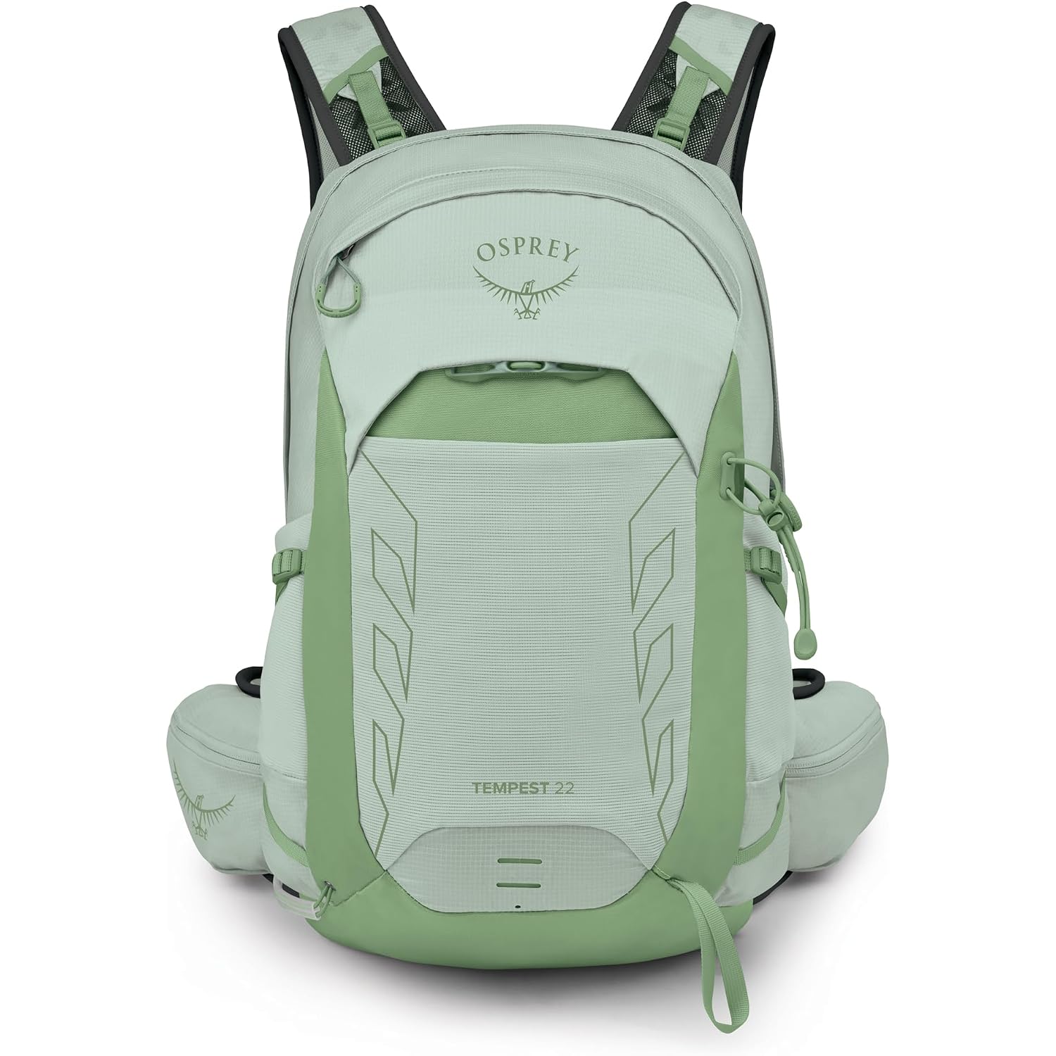 Osprey Tempest 22L Women'S Lightweight Hiking Backpack - Small Daypack For Travel & Camping, Frosty Mint Green/Botanica