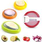 Winb Set Of 4 Reusable Fruit And Veggie Savers - Ideal For Avocados, Tomatoes, Apples, Garlic, Onions, And More