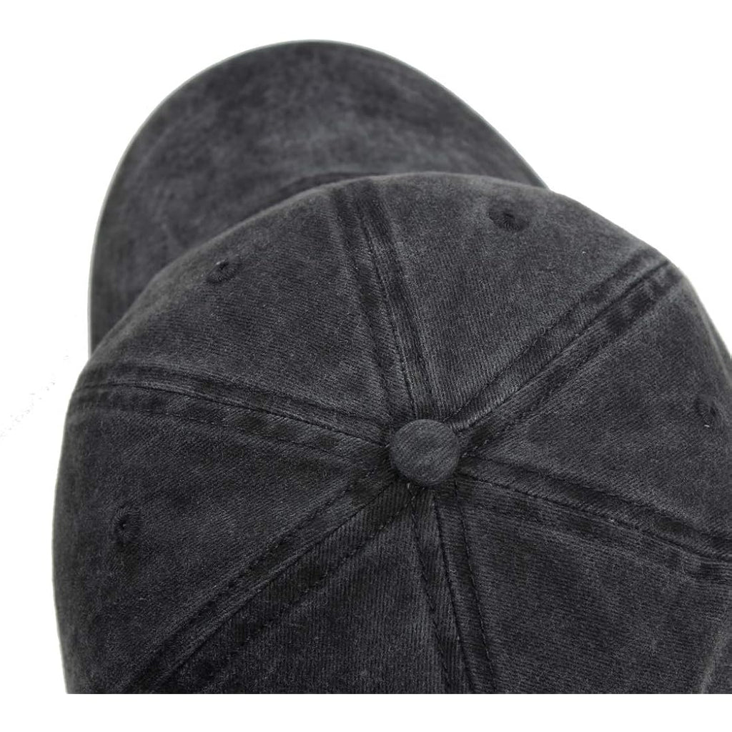 HH HOFNEN Men Women Washed Distressed Twill Cotton Baseball Cap Vintage Adjustable Dad Hat