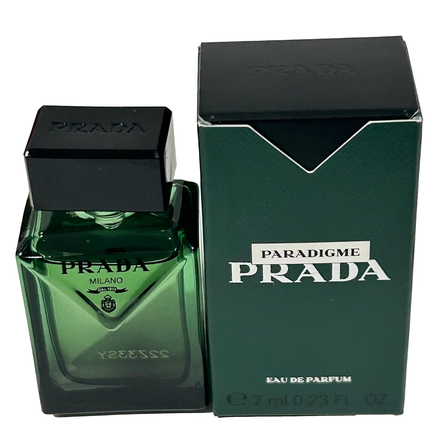 Prada Paradigme EDP MEN splash On MINI/SMALL/TRAVEL SIZE perfume 7 ml / 0.23 fl oz (7663)
