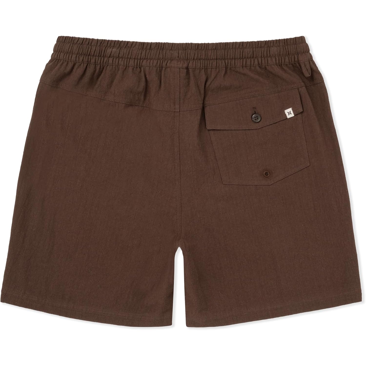 Hurley Men'S Naturals 6" Inseam Cotton Walk Shorts, 17" Outseam, Elastic Waistband & Drawstring